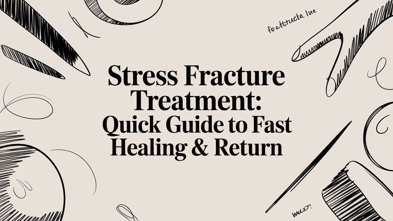 Stress fracture treatment: Quick Guide to Fast Healing & Return