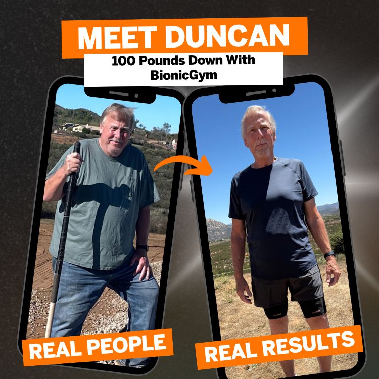 Meet Duncan - 100 Pounds Lost with BionicGym - Black Friday Sale